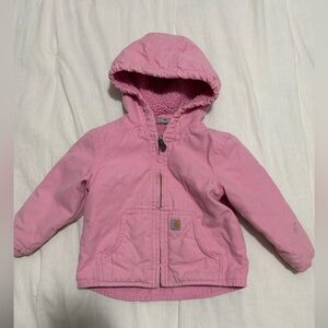 Toddlers Pink Carhartt Jacket